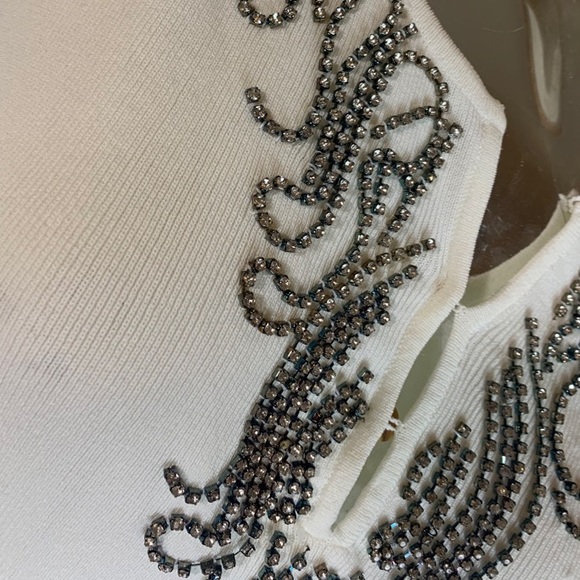 ✨NWT✨ JOSEPH A. Bejeweled Designer Sweater - Picture 5 of 8